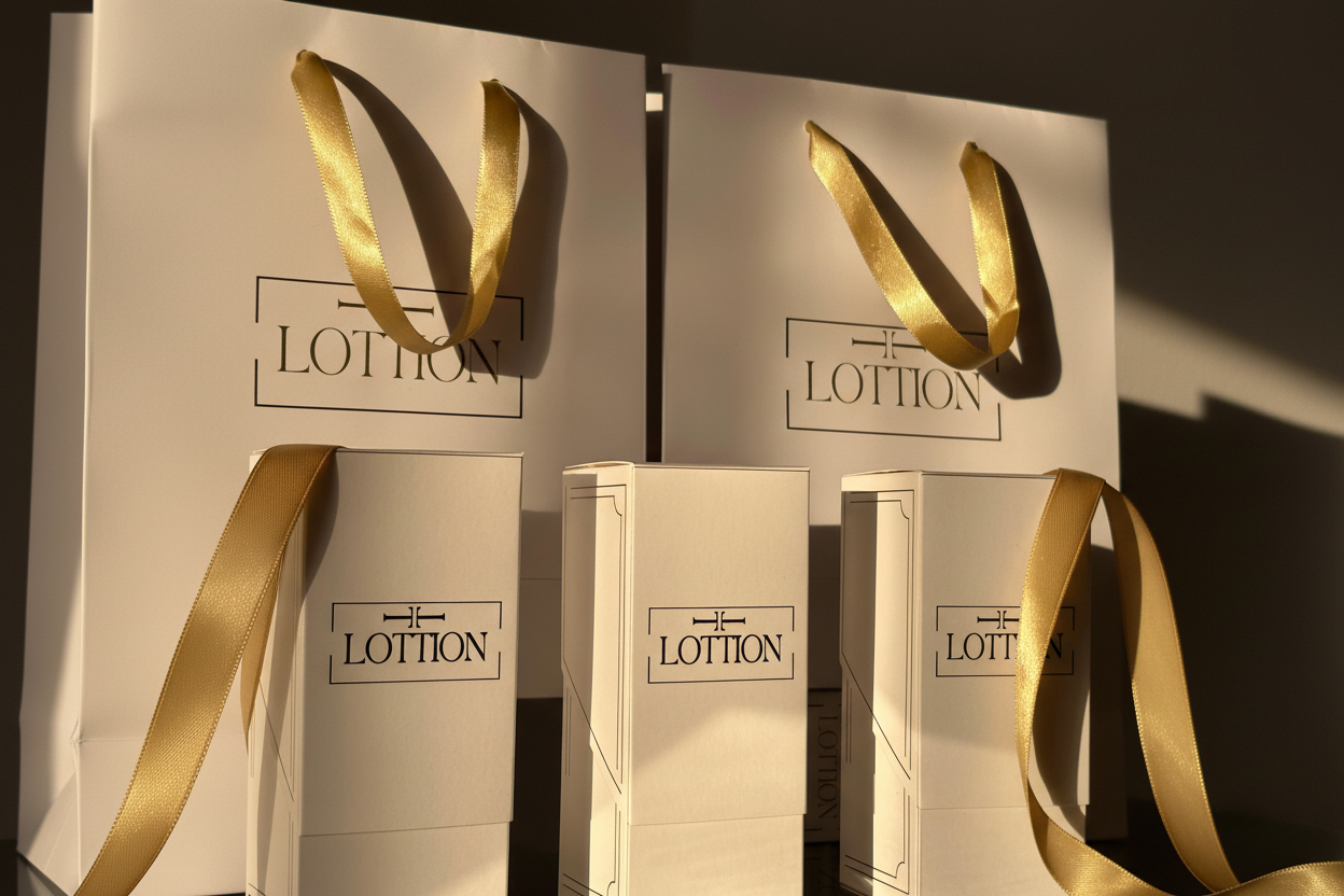 Lottion Bags & Boxes — Desktop 16:9
